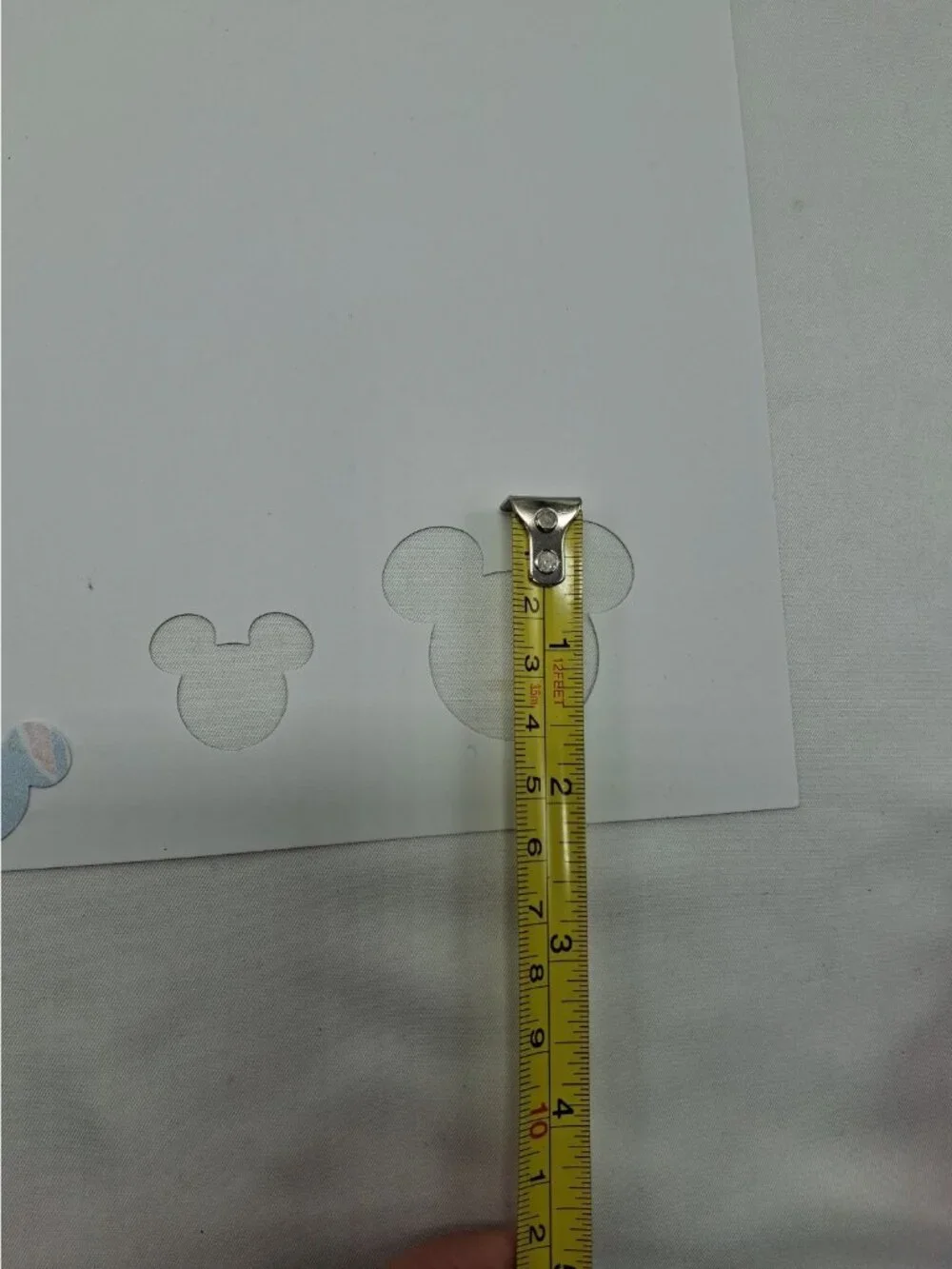 Disney Mickey Mouse EK Success Paper Shaper Scrapbooking Punch Lot of 2